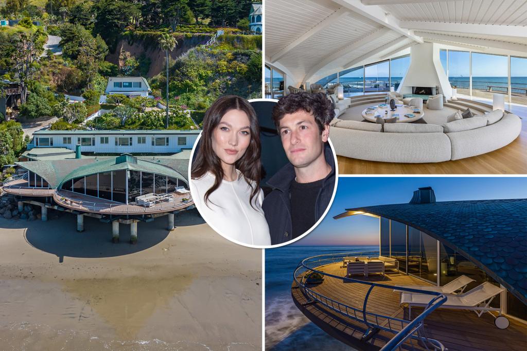 Karlie Kloss and Joshua Kushner bought Malibu's iconic Wave home for $29.5 million